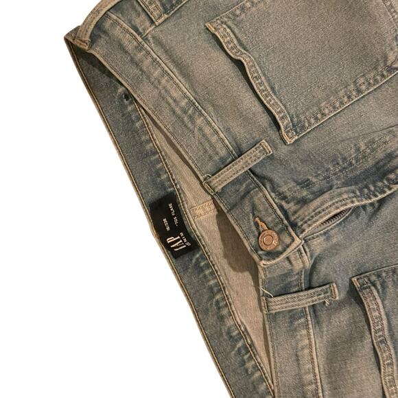 Gap Jeans Womens 16R 33x31 Blue 70s Flare High Rise Stretch - Picture 3 of 6